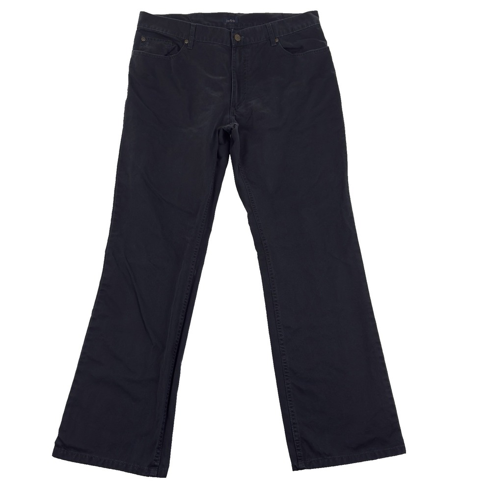 IZOD Luxury Sport Jeans‎ Mens Black Denim Regular Straight 36x32 (36x31½ Fit)